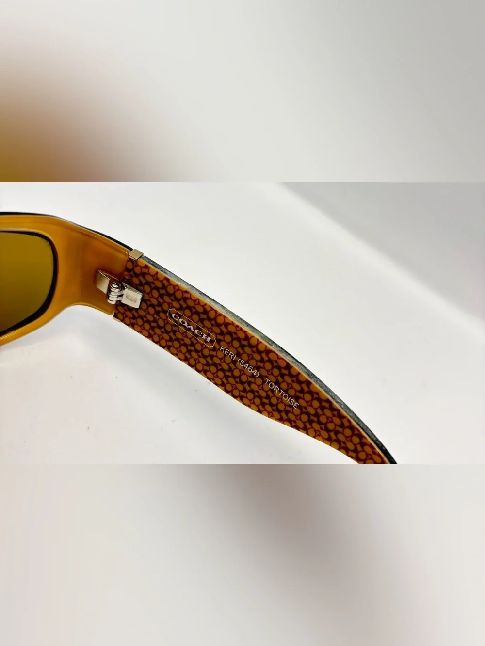 Coach Keri S464 Tortoise Oval Sunglasses Frames Only